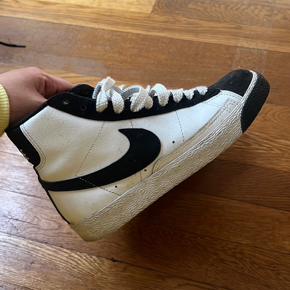 Nike Blazers (black and white)